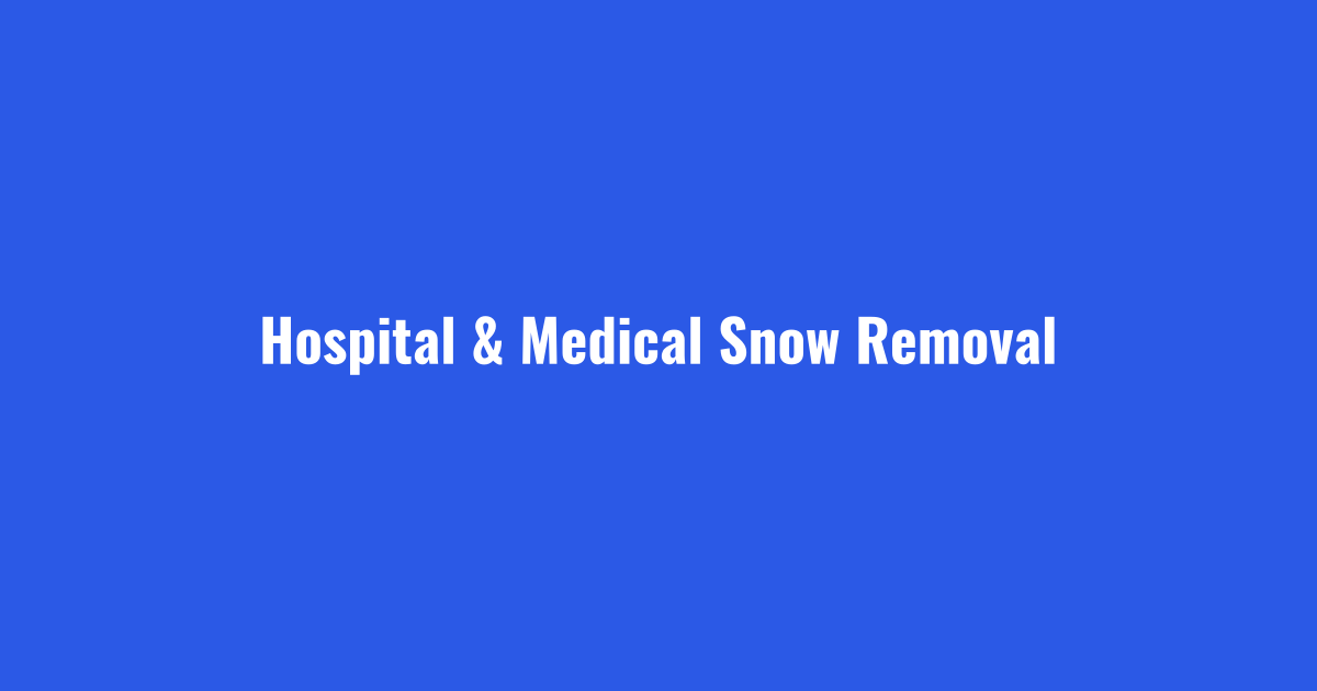 Hospital snow removal keeping emergency access open in Cleveland and Akron
