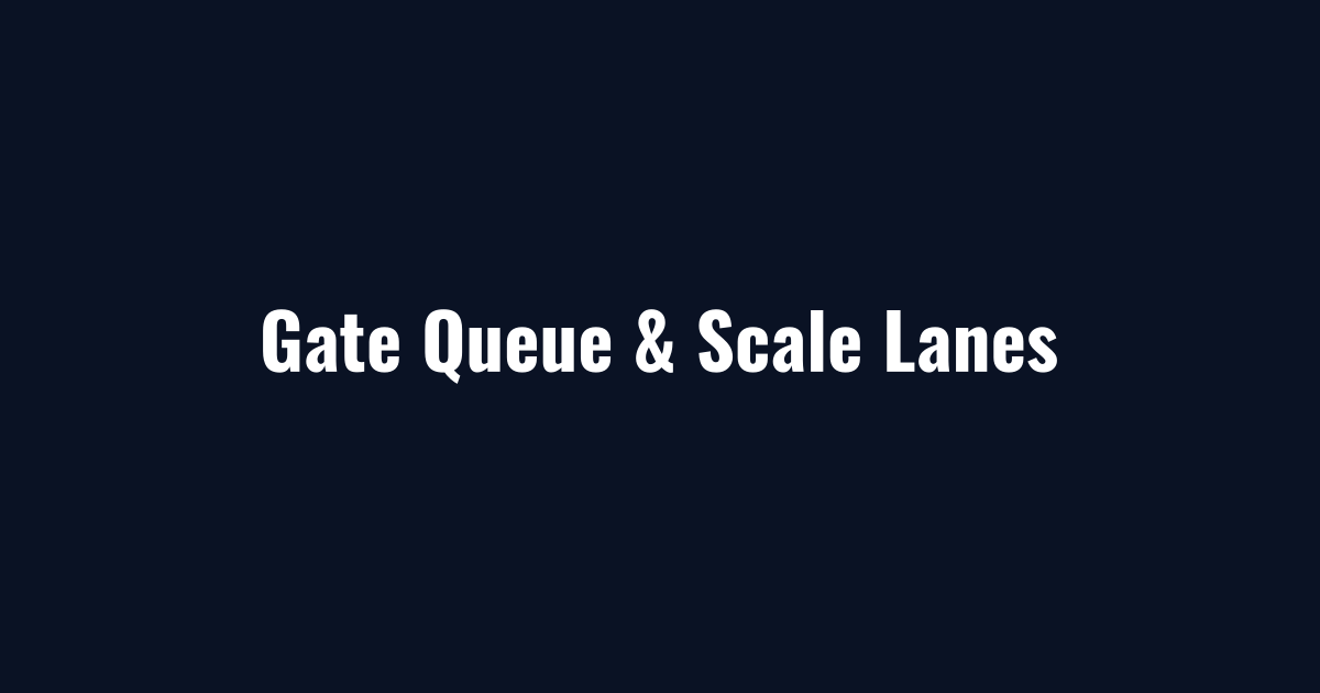 Gate queue and scale lanes kept open by intermodal snow removal service