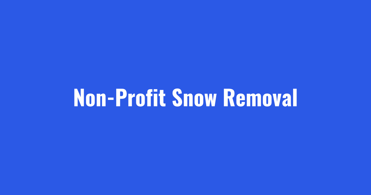 Non-profit snow removal keeping community organizations open in Cleveland and Akron