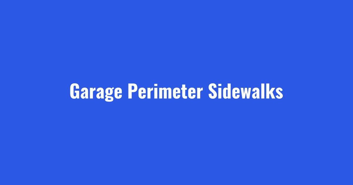 Perimeter sidewalks cleared during parking garage snow removal visit