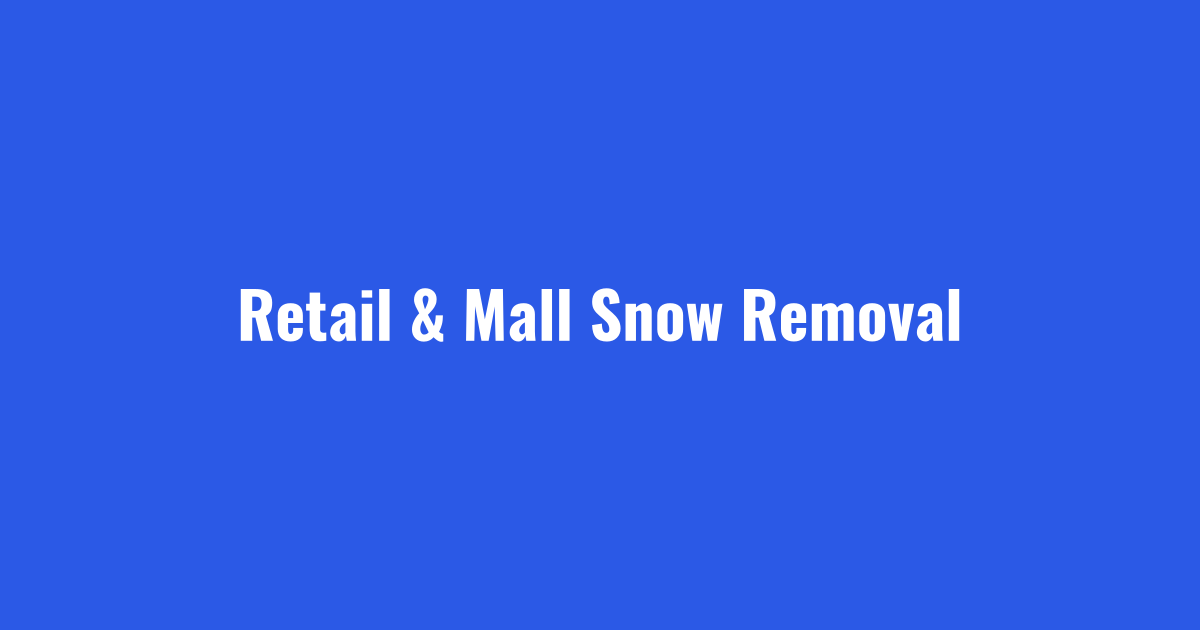 Retail snow removal keeping shopping centers open in Cleveland and Akron