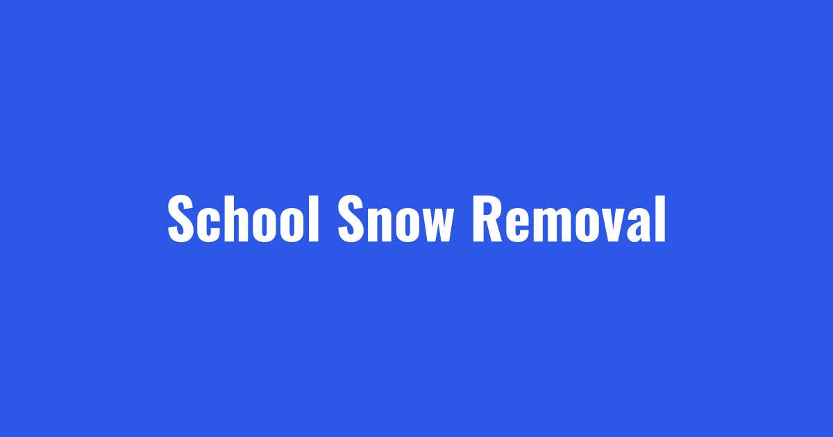 School snow removal with bus loops cleared before first bell in Cleveland and Akron